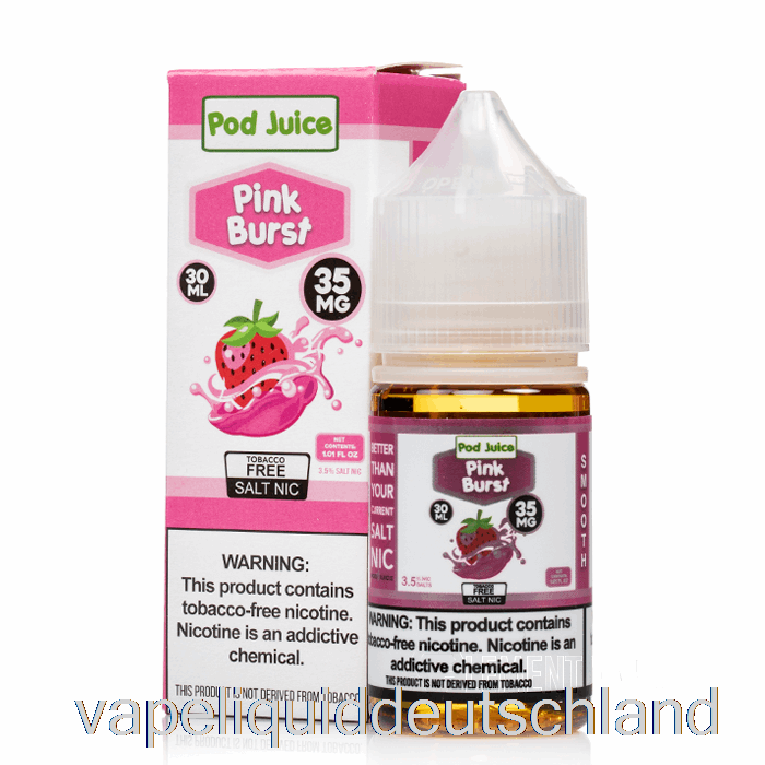 Pink Burst – Schotensaft – 30 Ml, 35 Mg Vape-Flüssigkeit